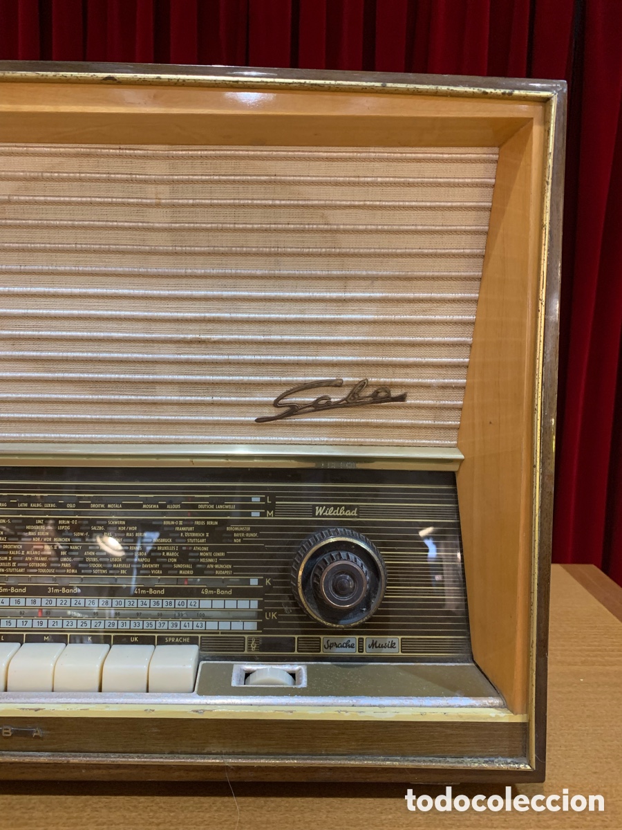 Radios de v&aacute;lvulas: RQDIO SABA MEERSBURG AUTOMATIC 60s - Foto 11