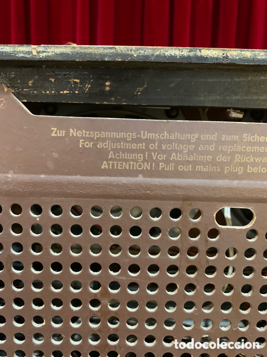 Radios de v&aacute;lvulas: RQDIO SABA MEERSBURG AUTOMATIC 60s - Foto 14