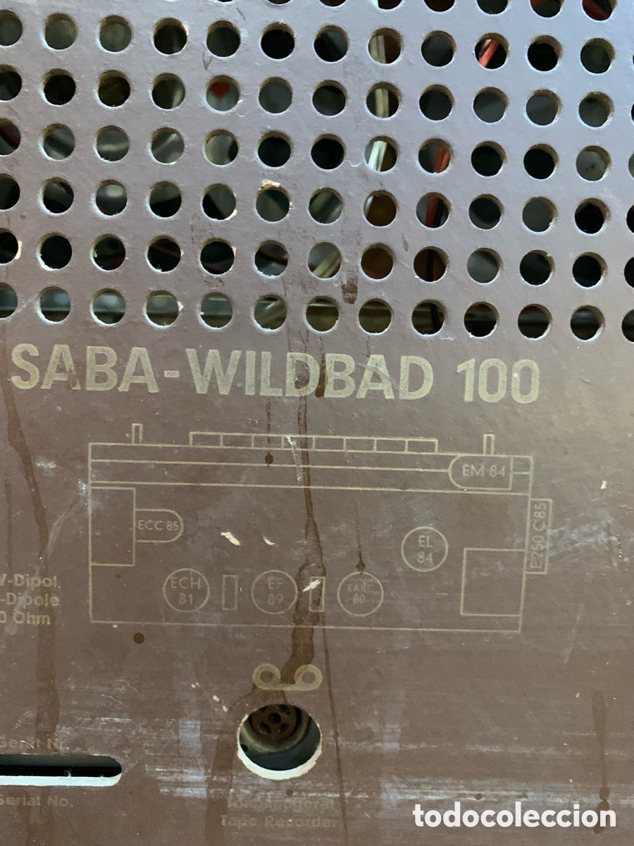 Radios de v&aacute;lvulas: RQDIO SABA MEERSBURG AUTOMATIC 60s - Foto 17