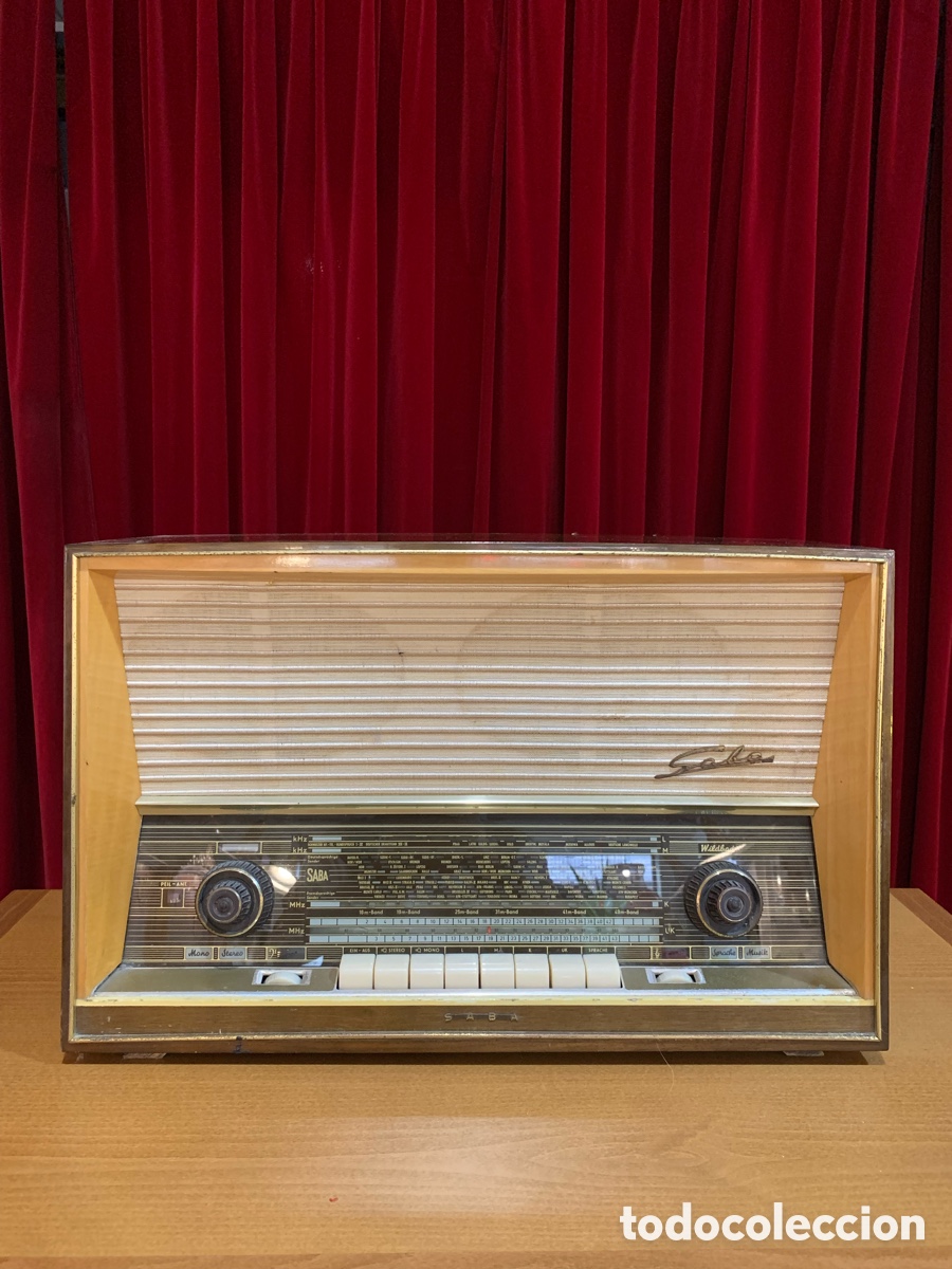 Radios de v&aacute;lvulas: RQDIO SABA MEERSBURG AUTOMATIC 60s - Foto 1