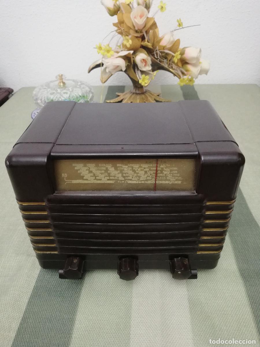 Radios de v&aacute;lvulas: Radio de V&aacute;lvulas francesa &rdquo;Philips&rdquo; - Foto 1