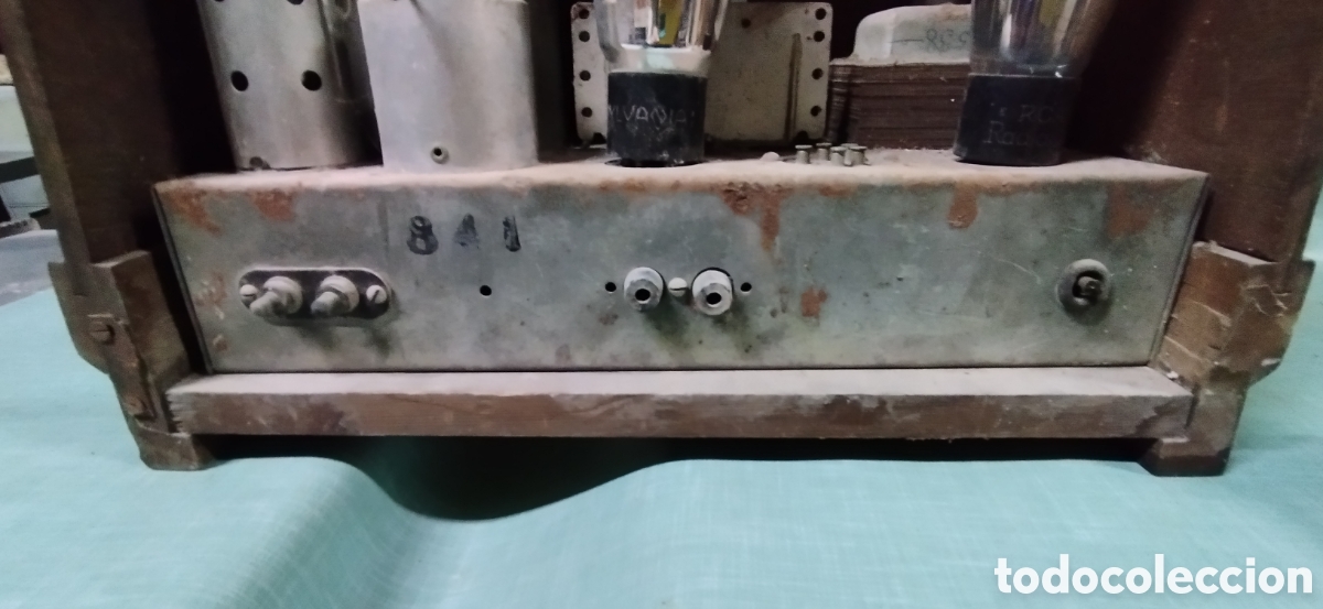 Radios de v&aacute;lvulas: Radio antigua para restaurar - Foto 13