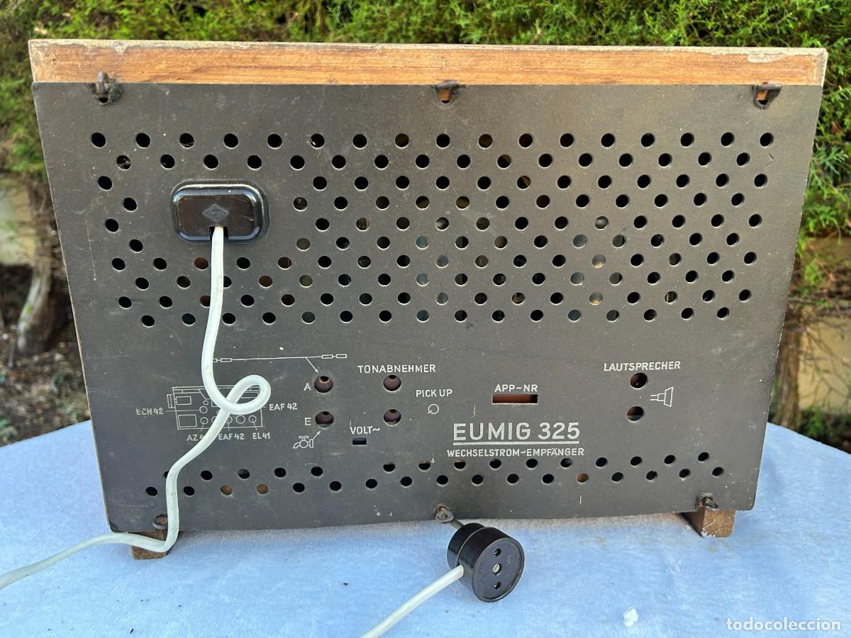 Radios de v&aacute;lvulas: RADIO ANTIGUA EUMIG 325 / FUNCIONANDO - Foto 2