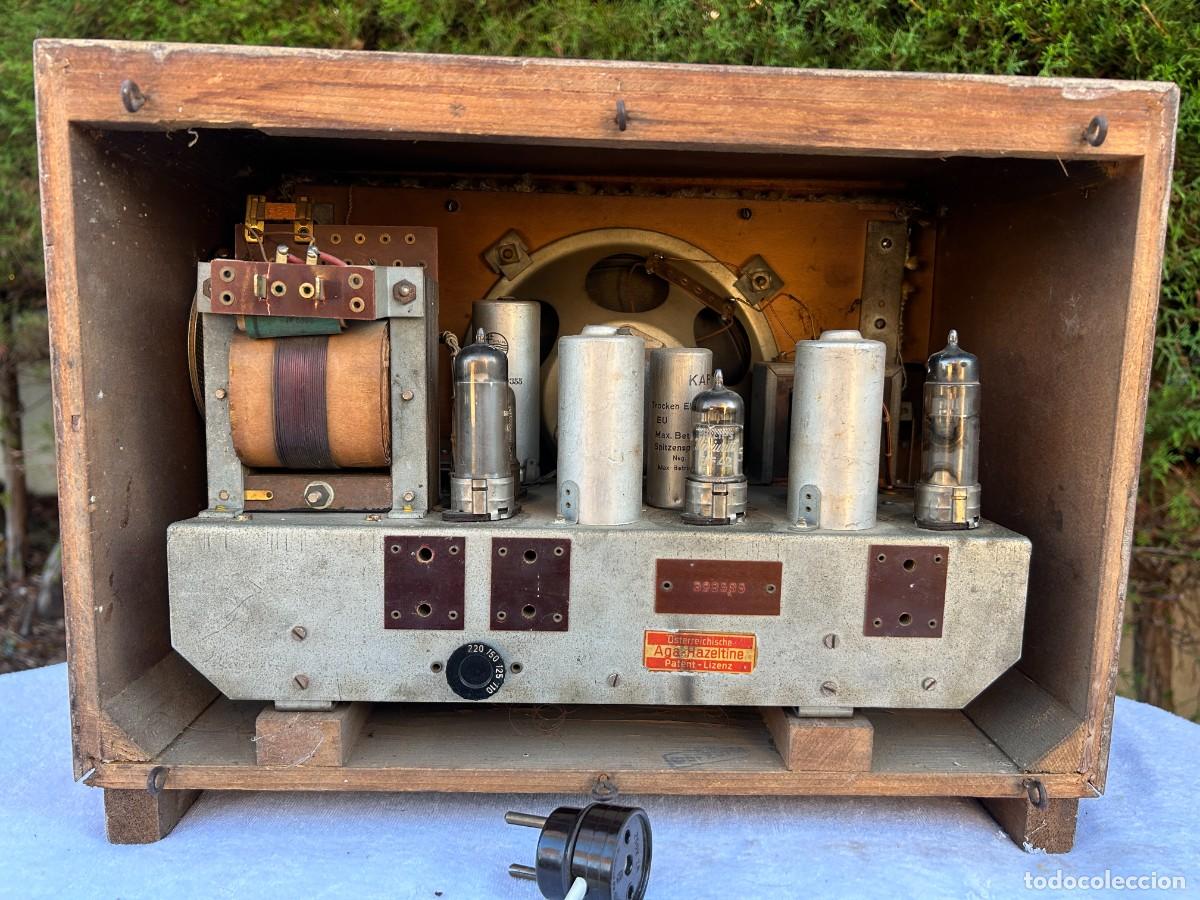 Radios de v&aacute;lvulas: RADIO ANTIGUA EUMIG 325 / FUNCIONANDO - Foto 3
