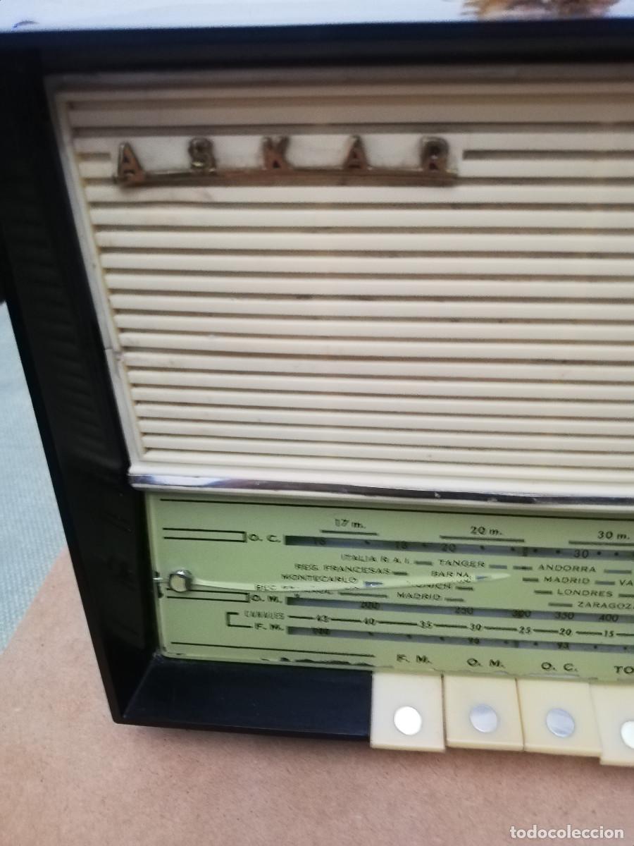 Radios de v&aacute;lvulas: Radio Askar funcionando. - Foto 6