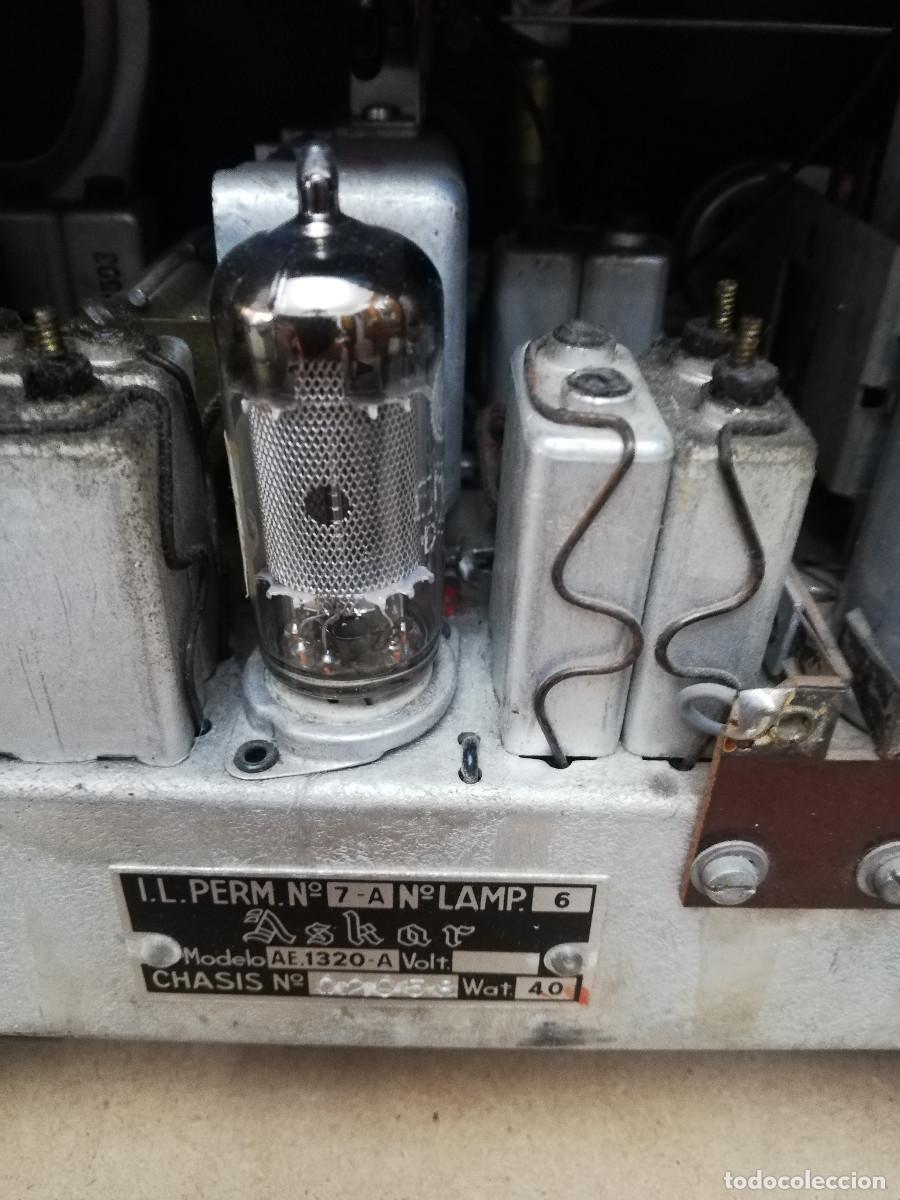 Radios de v&aacute;lvulas: Radio Askar funcionando. - Foto 9