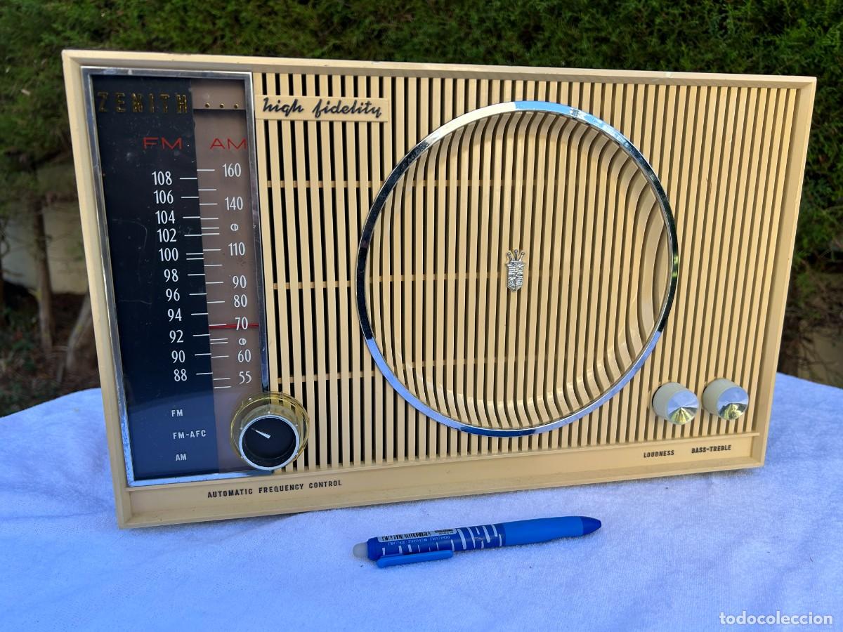 Radios de v&aacute;lvulas: RADIO ANTIGUA ZENITH S-53555 / FUNCIONANDO - Foto 1