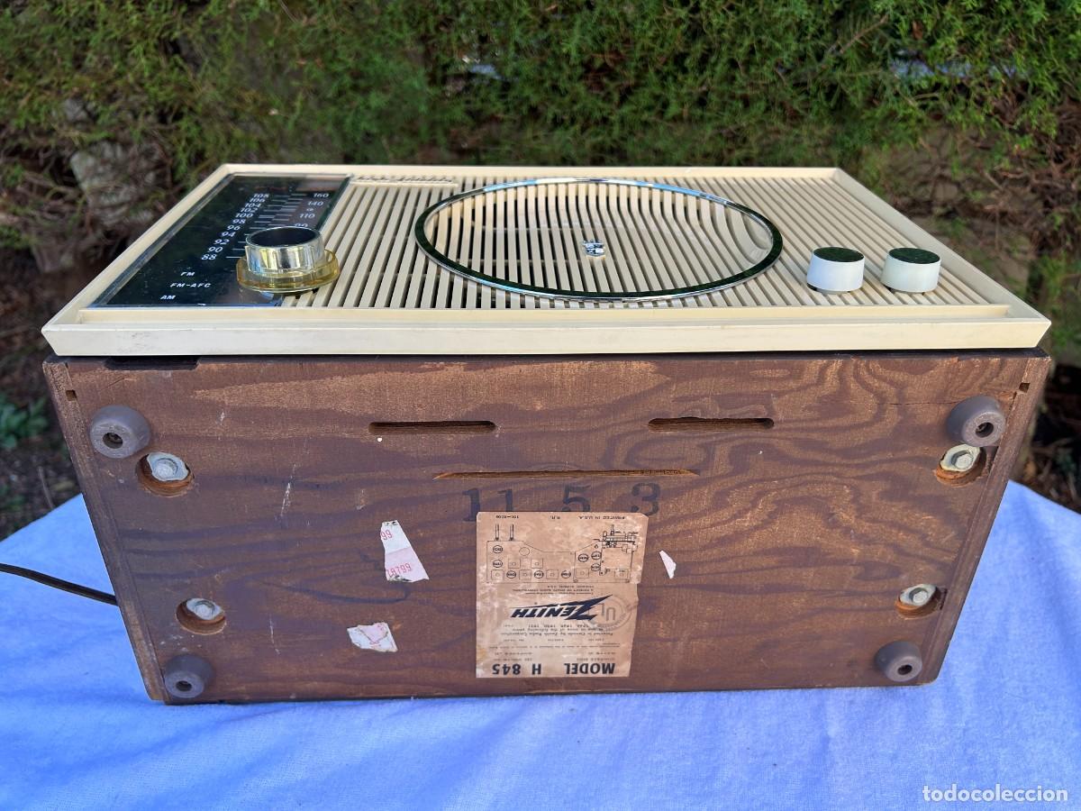 Radios de v&aacute;lvulas: RADIO ANTIGUA ZENITH S-53555 / FUNCIONANDO - Foto 7