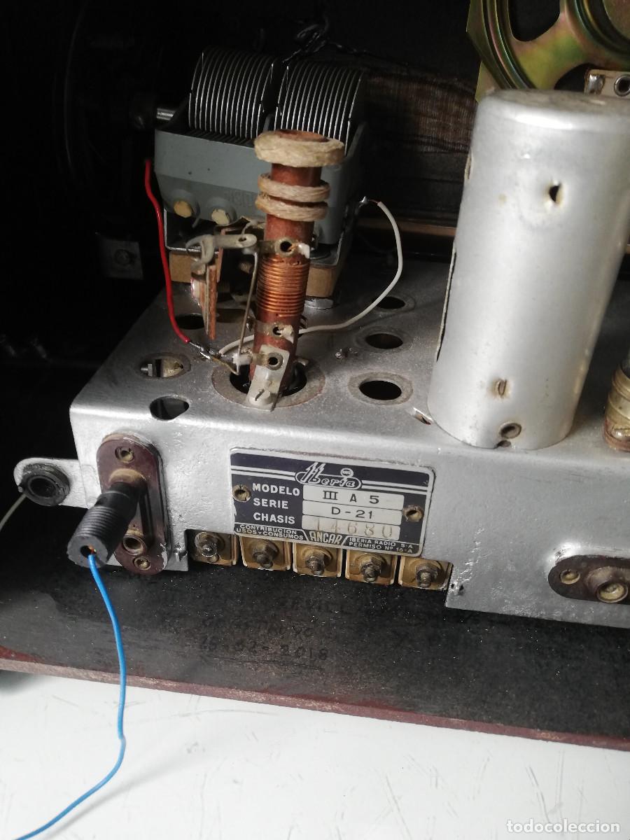 Radios de v&aacute;lvulas: Radio de V&aacute;lvulas. Chasis de una &rdquo;Iberia&rdquo; - Foto 16