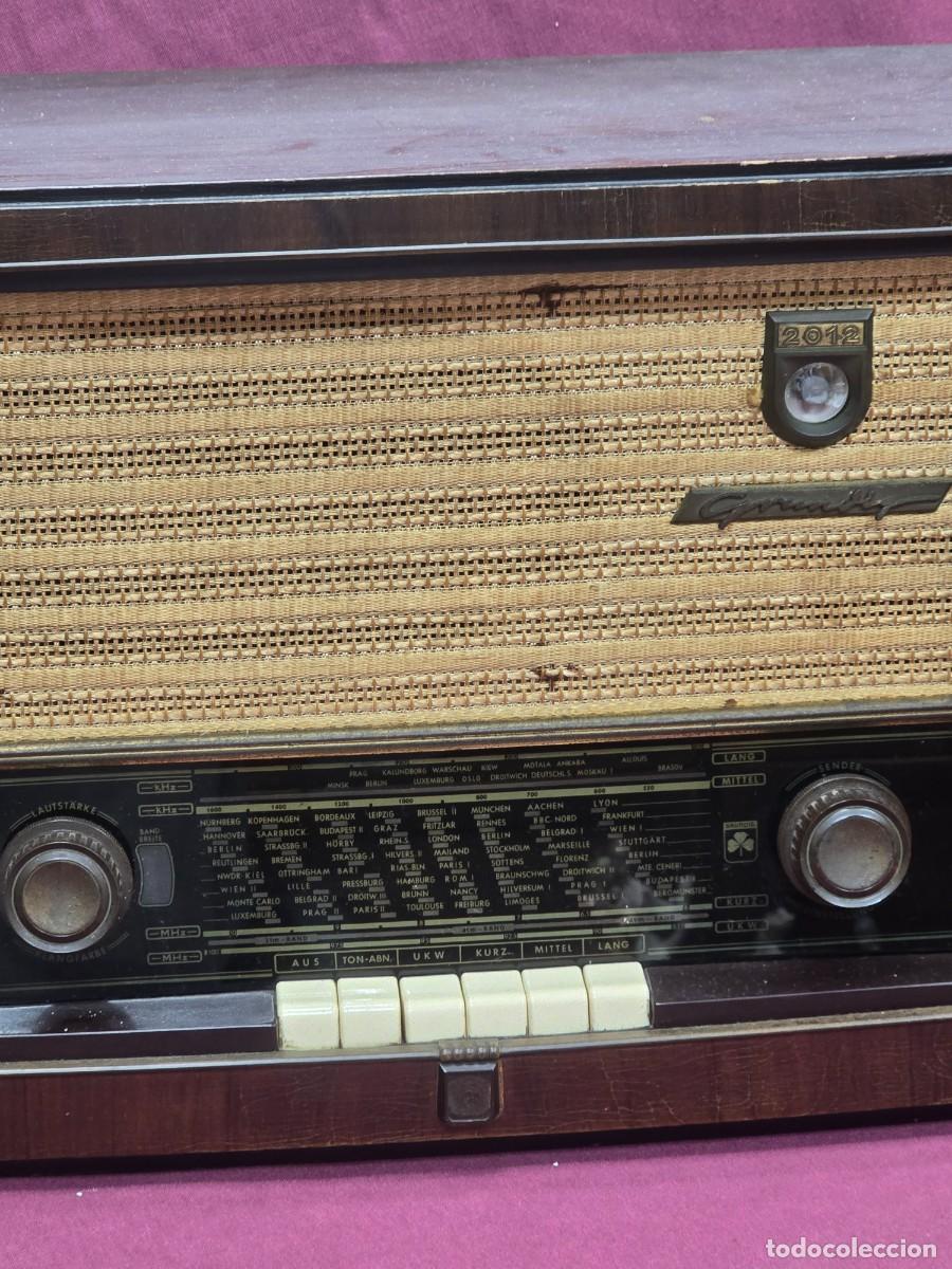 Radios de v&aacute;lvulas: RADIO DE VALVULAS GRUNDIG 2012 (A&Ntilde;O 1952) - Foto 3