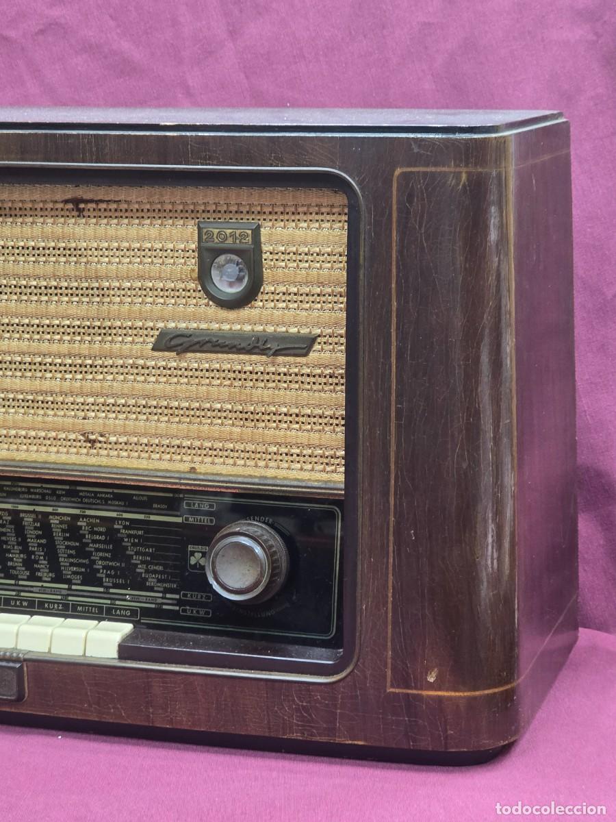 Radios de v&aacute;lvulas: RADIO DE VALVULAS GRUNDIG 2012 (A&Ntilde;O 1952) - Foto 4