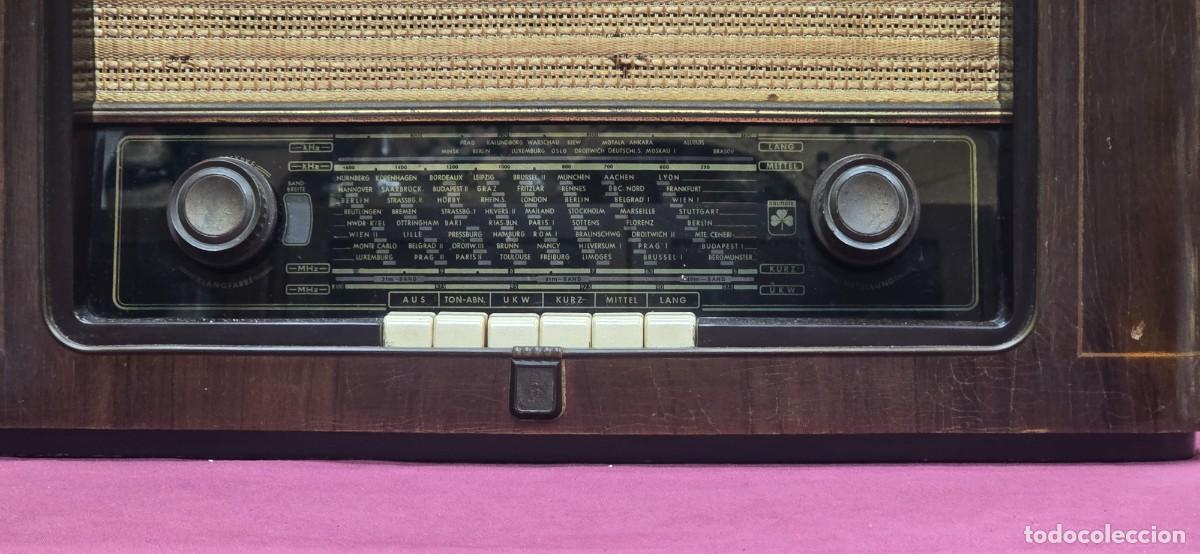 Radios de v&aacute;lvulas: RADIO DE VALVULAS GRUNDIG 2012 (A&Ntilde;O 1952) - Foto 5