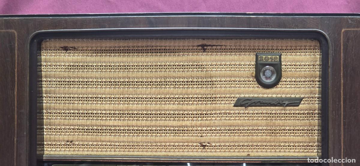 Radios de v&aacute;lvulas: RADIO DE VALVULAS GRUNDIG 2012 (A&Ntilde;O 1952) - Foto 6