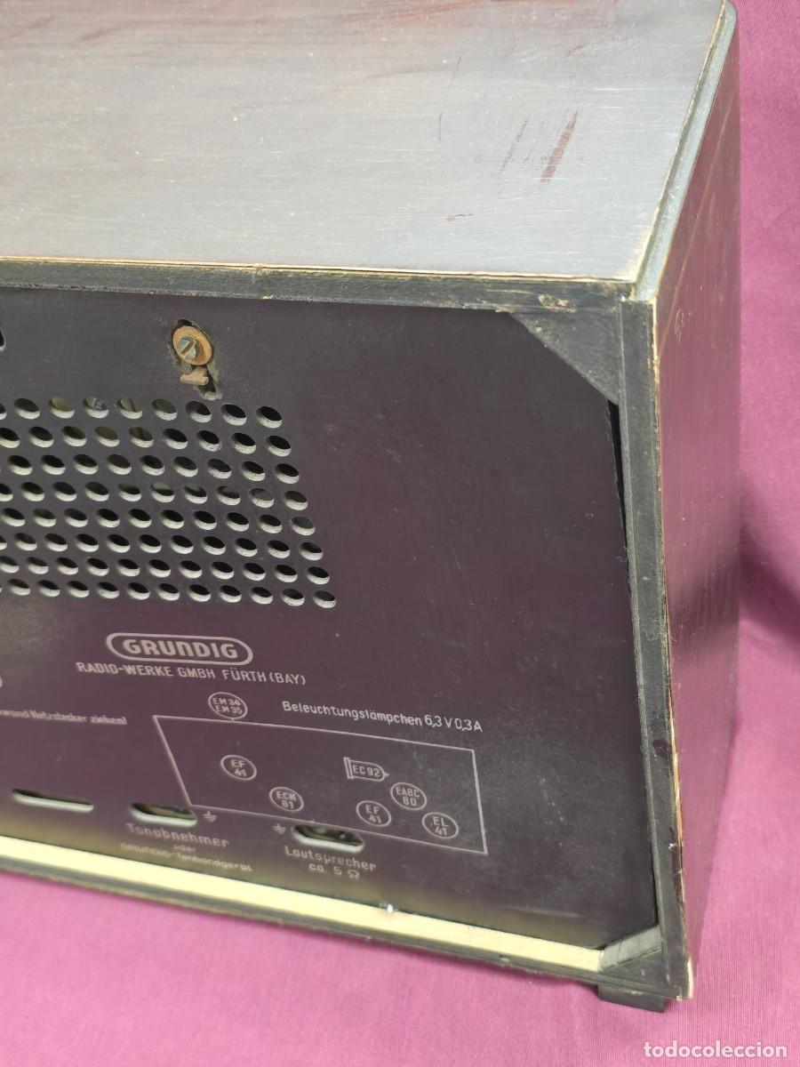 Radios de v&aacute;lvulas: RADIO DE VALVULAS GRUNDIG 2012 (A&Ntilde;O 1952) - Foto 11