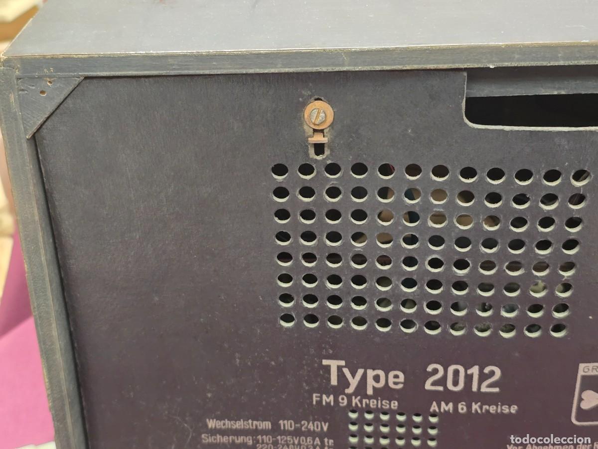 Radios de v&aacute;lvulas: RADIO DE VALVULAS GRUNDIG 2012 (A&Ntilde;O 1952) - Foto 14