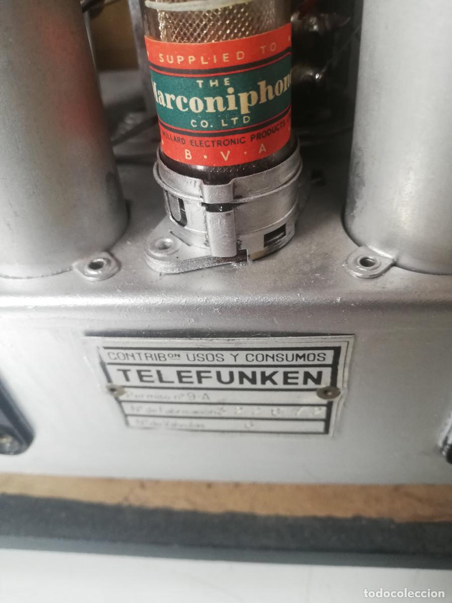 Radios de v&aacute;lvulas: Radio de V&aacute;lvulas &rdquo;Telefunken&rdquo; - Foto 14