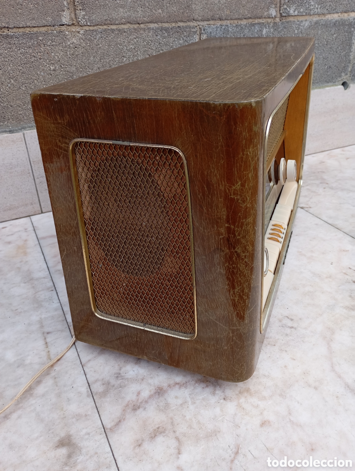 Radios de v&aacute;lvulas: Radio Grunding vintage,modelo 3028. - Foto 3