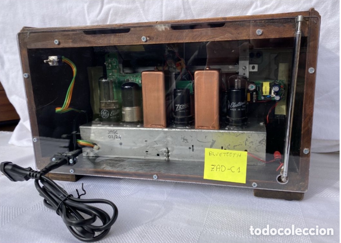 Radios de v&aacute;lvulas: Radio FARNSWORTH, modelo DT-64 - Foto 2