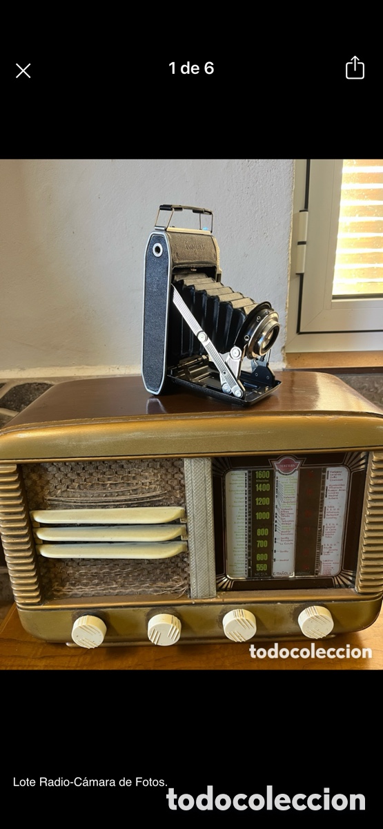 Radios de v&aacute;lvulas: Radio- Antiguo buena conservaci&oacute;n - Foto 4