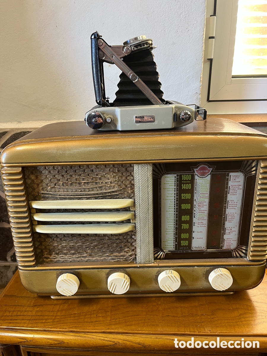 Radios de v&aacute;lvulas: Radio- Antiguo buena conservaci&oacute;n - Foto 7