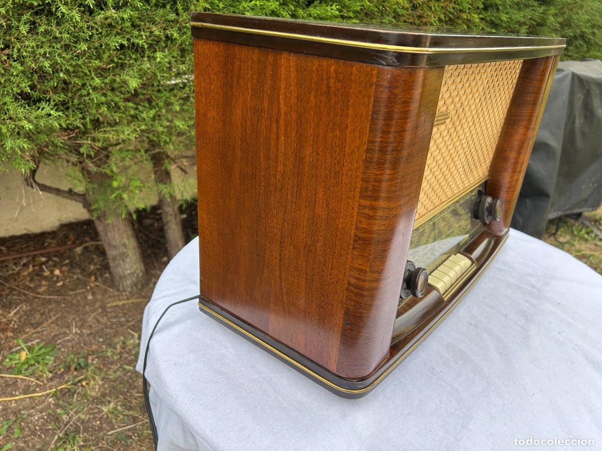 Radios de v&aacute;lvulas: RADIO ANTIGUA PHILIPS SATURN 54 / FUNCIONANDO - Foto 5