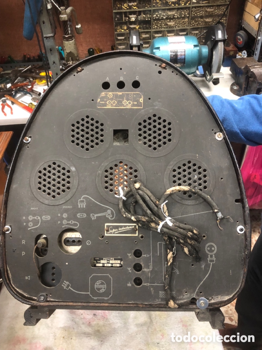 Radios de v&aacute;lvulas: Radio Philips. Modelo 834A - Foto 9