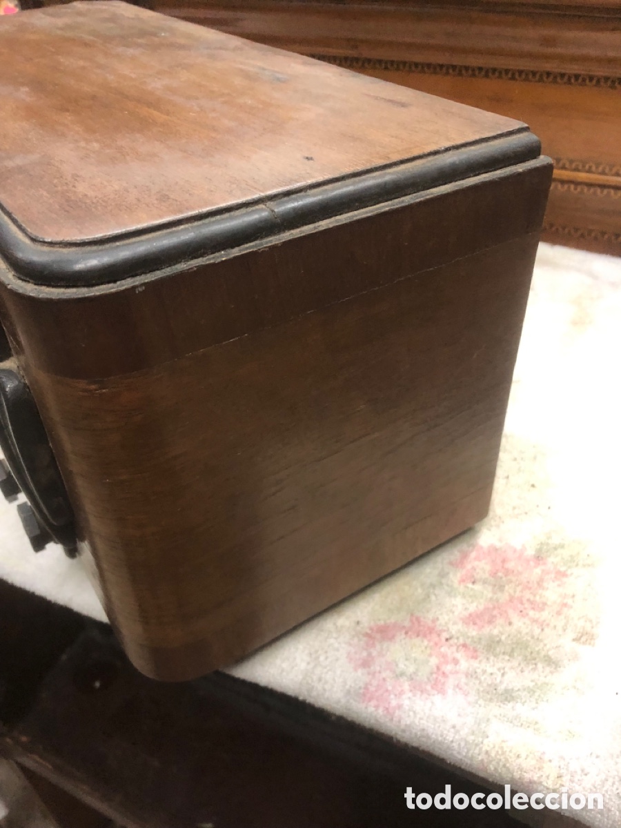 Radios de v&aacute;lvulas: Radio espa&ntilde;ola marca triplex - Foto 4