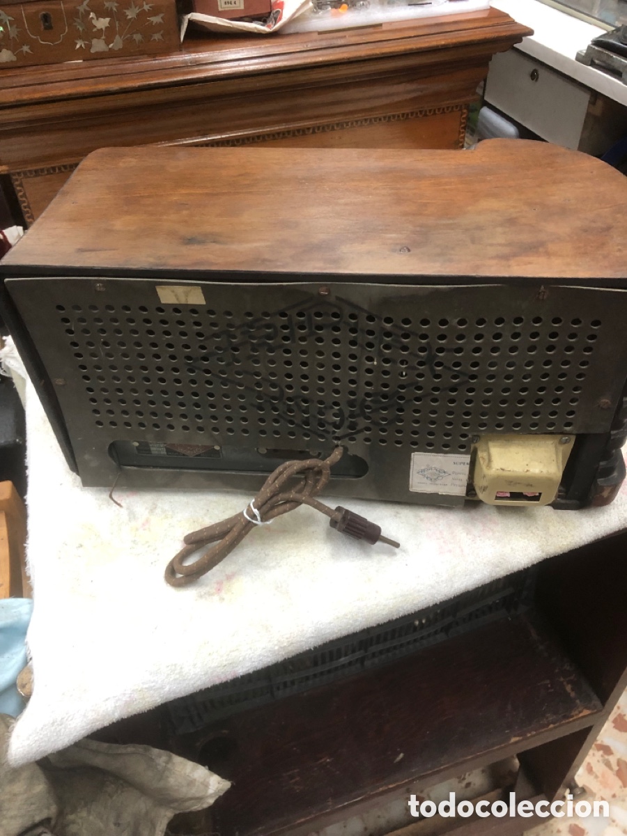 Radios de v&aacute;lvulas: Radio espa&ntilde;ola marca triplex - Foto 10