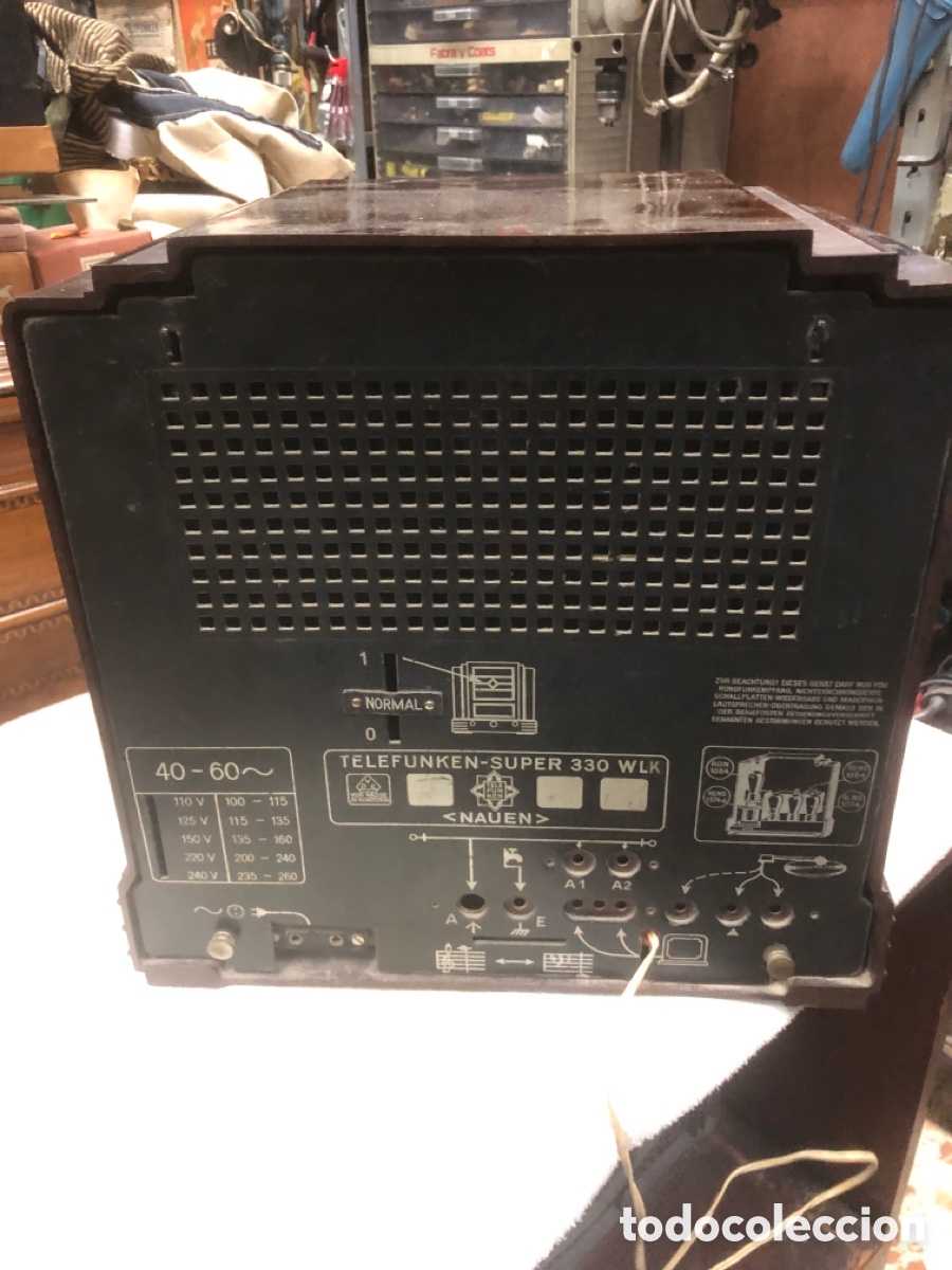 Radios de v&aacute;lvulas: Radio telefunken 330wlk - Foto 7