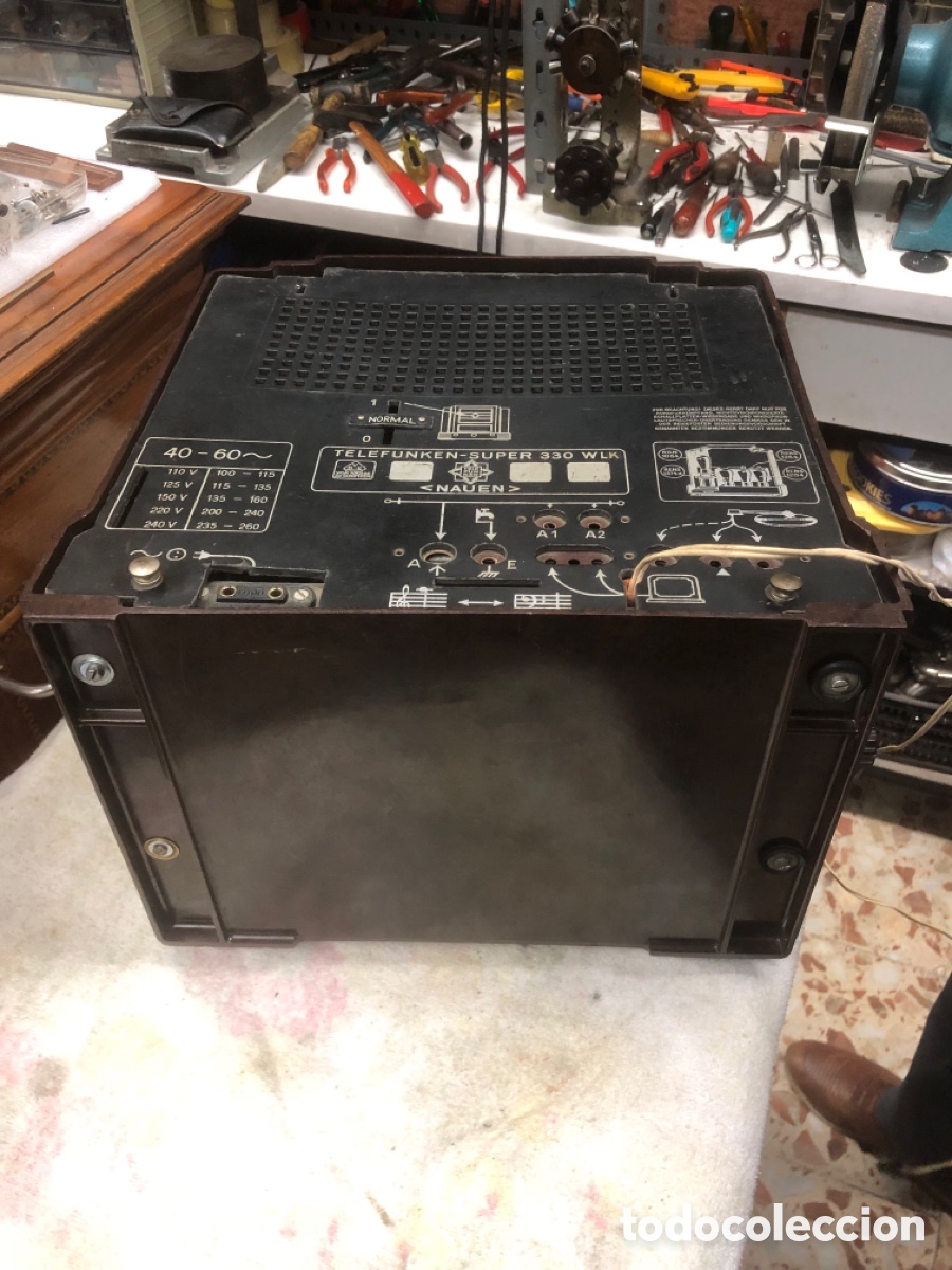 Radios de v&aacute;lvulas: Radio telefunken 330wlk - Foto 9
