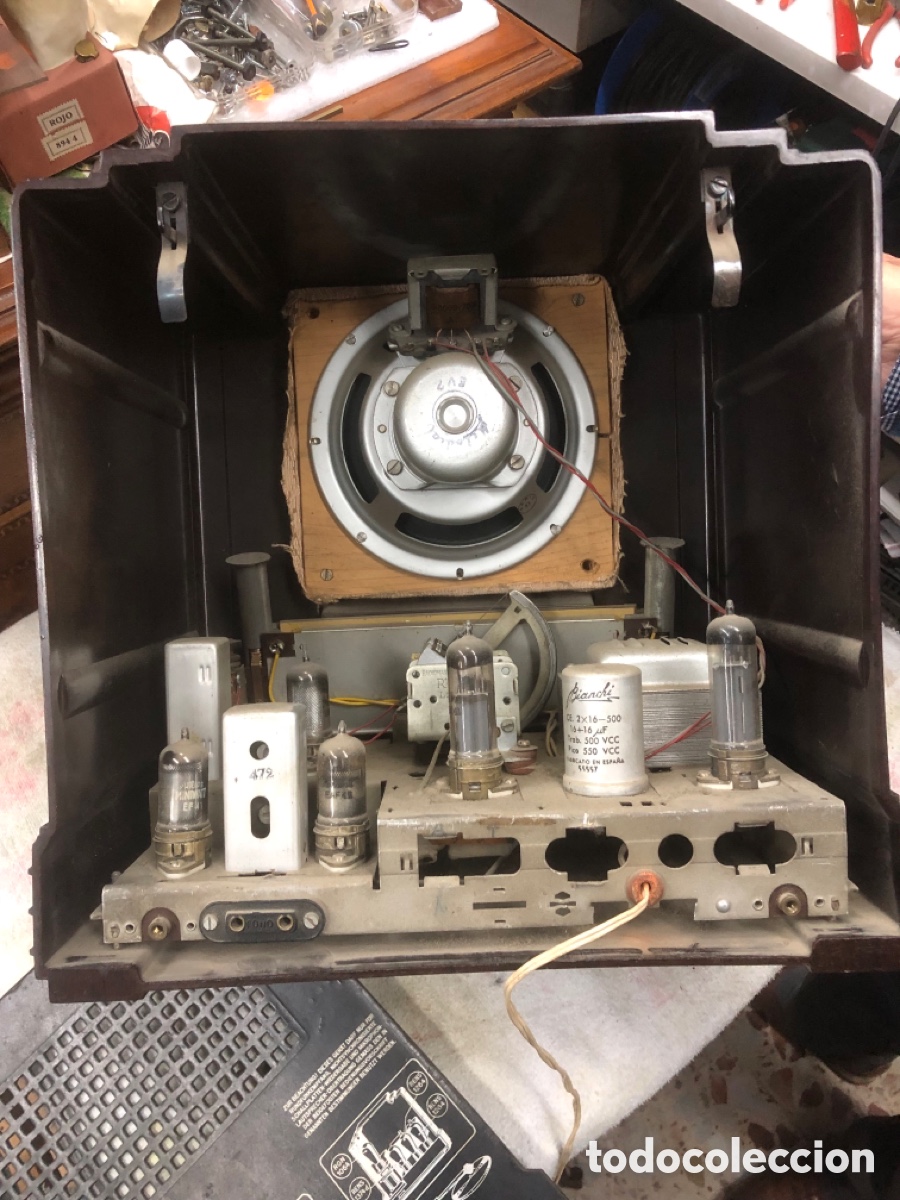 Radios de v&aacute;lvulas: Radio telefunken 330wlk - Foto 10