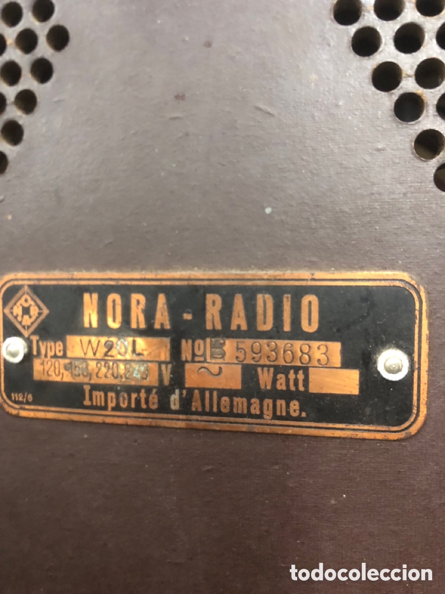 Radios de v&aacute;lvulas: Radio nora modelo w20L - Foto 12