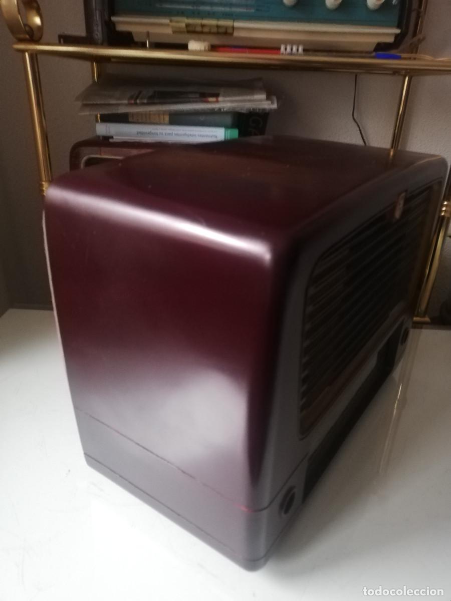 Radios de v&aacute;lvulas: Caja vac&iacute;a de radio Philips. - Foto 7