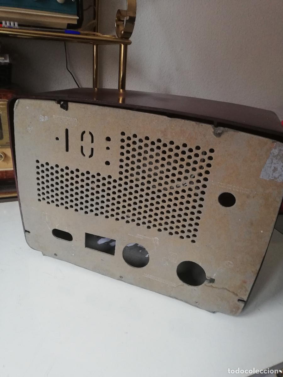 Radios de v&aacute;lvulas: Caja vac&iacute;a de radio Philips. - Foto 8