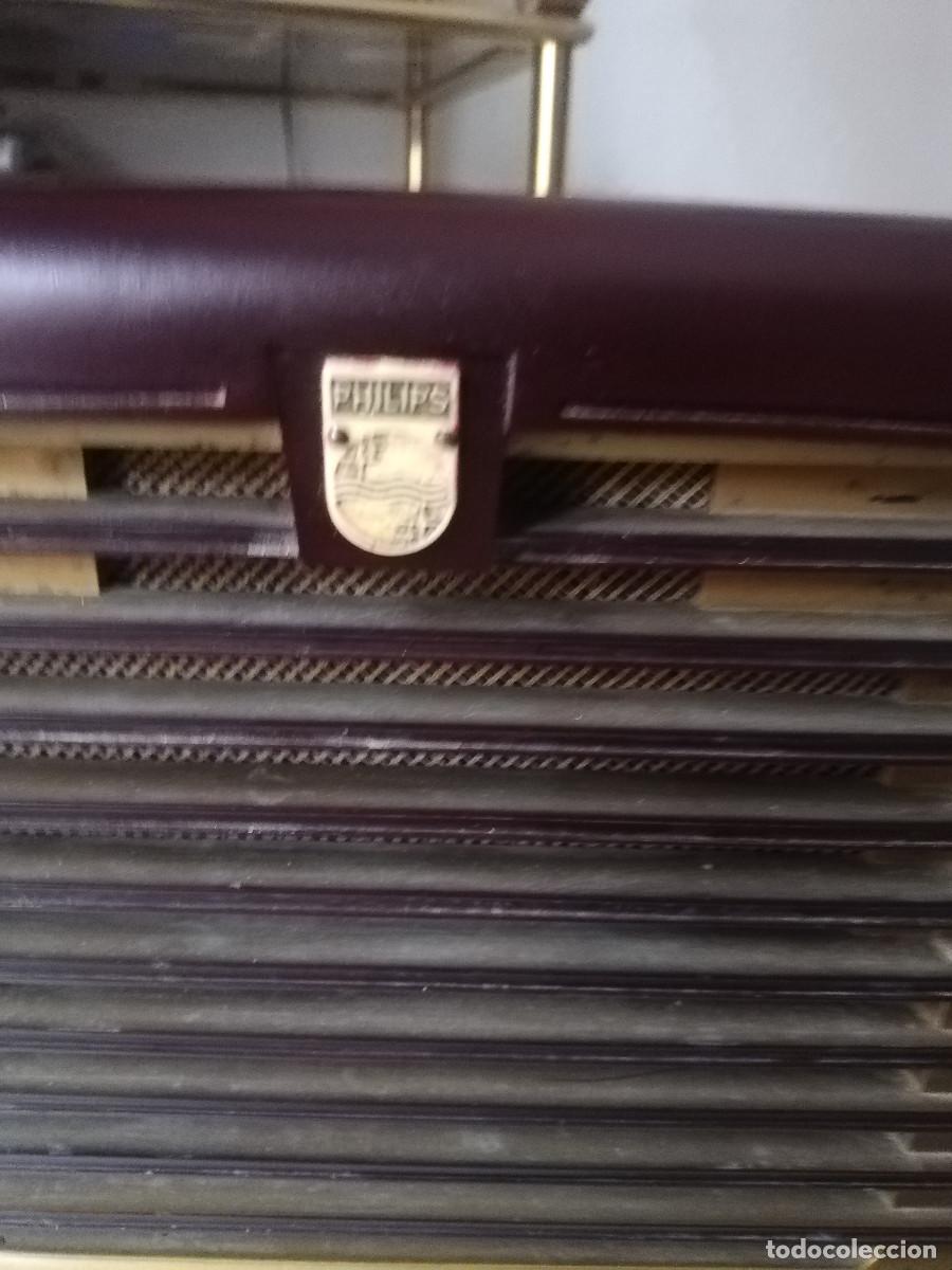 Radios de v&aacute;lvulas: Caja vac&iacute;a de radio Philips. - Foto 12