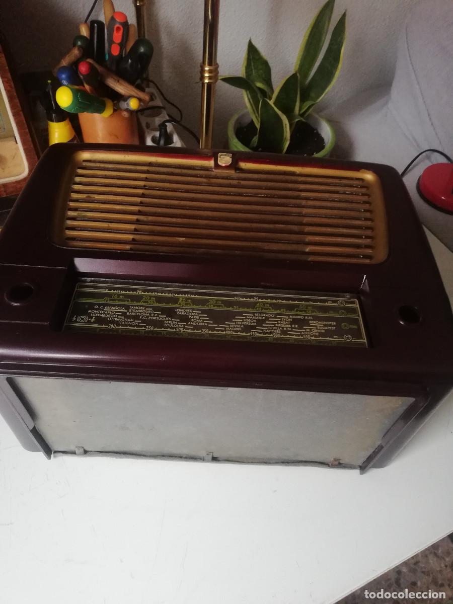 Radios de v&aacute;lvulas: Caja vac&iacute;a de radio Philips. - Foto 13