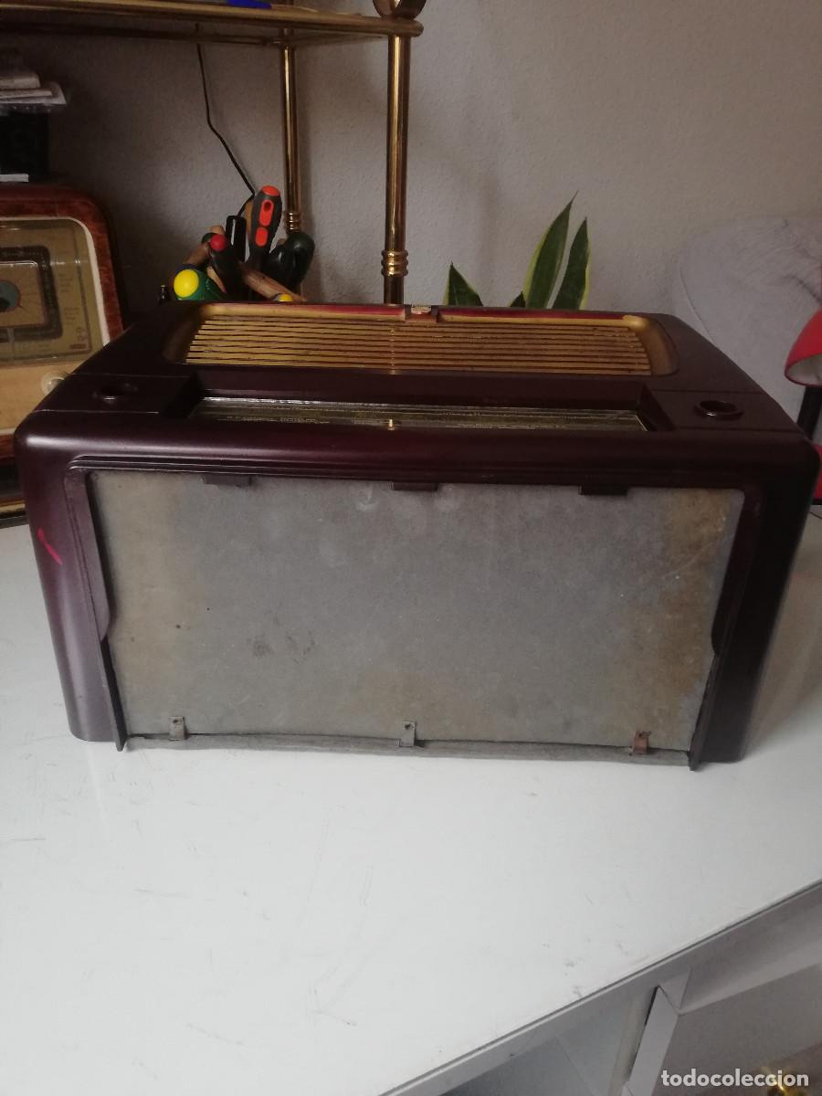 Radios de v&aacute;lvulas: Caja vac&iacute;a de radio Philips. - Foto 14