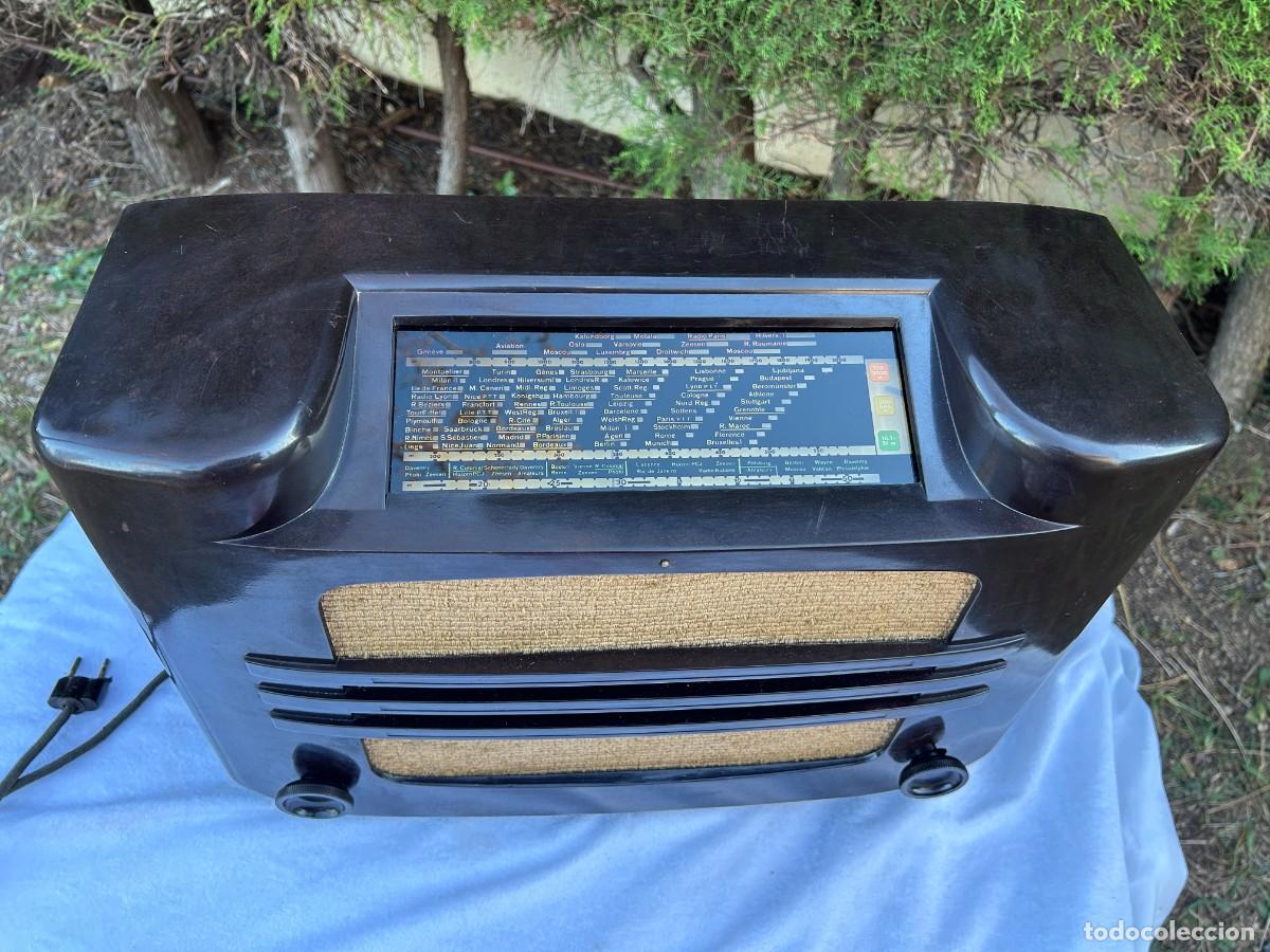 Radios de v&aacute;lvulas: RADIO ANTIGUA PHILIPS 461A-29 / FUNCIONANDO - Foto 4
