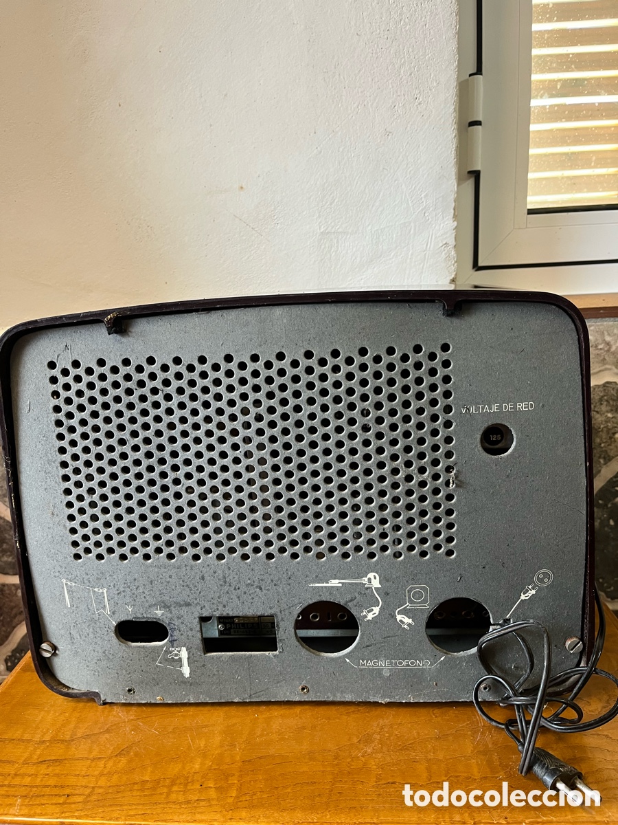 Radios de v&aacute;lvulas: Radio Philips. 125 V - Foto 3
