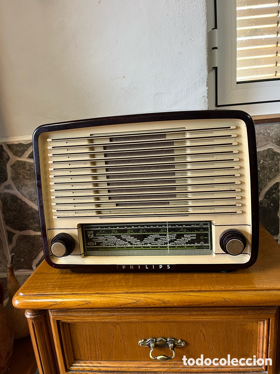 Radios de v&aacute;lvulas: Radio Philips. 125 V - Foto 1