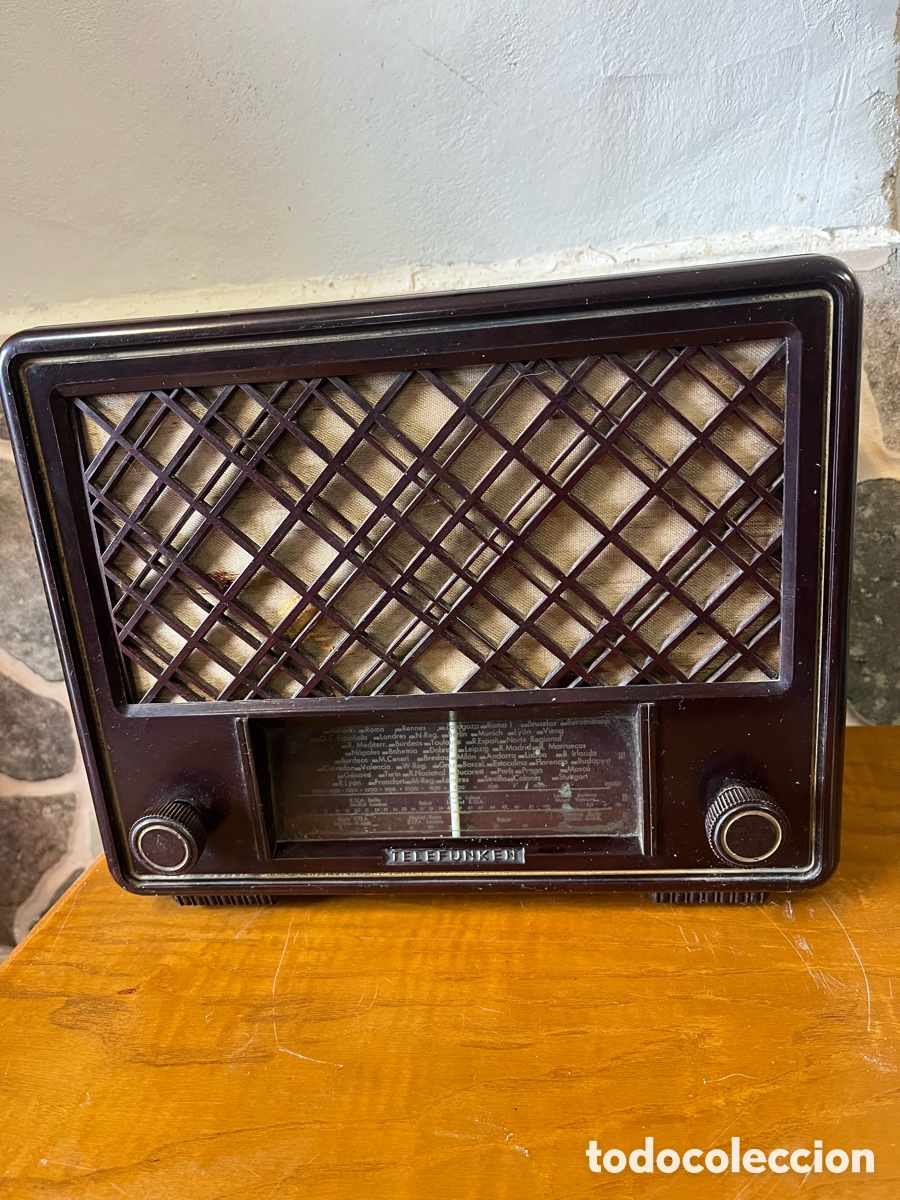 Radios de v&aacute;lvulas: Radio Telefunken. Mozar. Funcionando - Foto 1