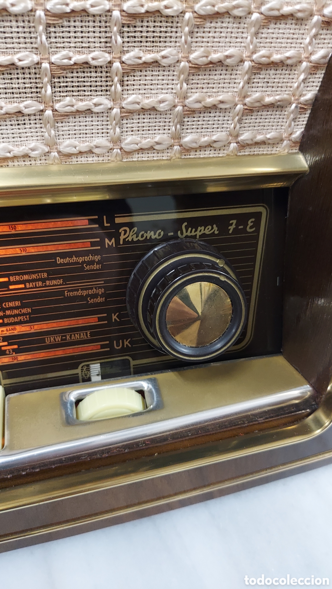 Radios de v&aacute;lvulas: Radio Saba Phono S&uacute;per 7E a&ntilde;o 1956 - Foto 7
