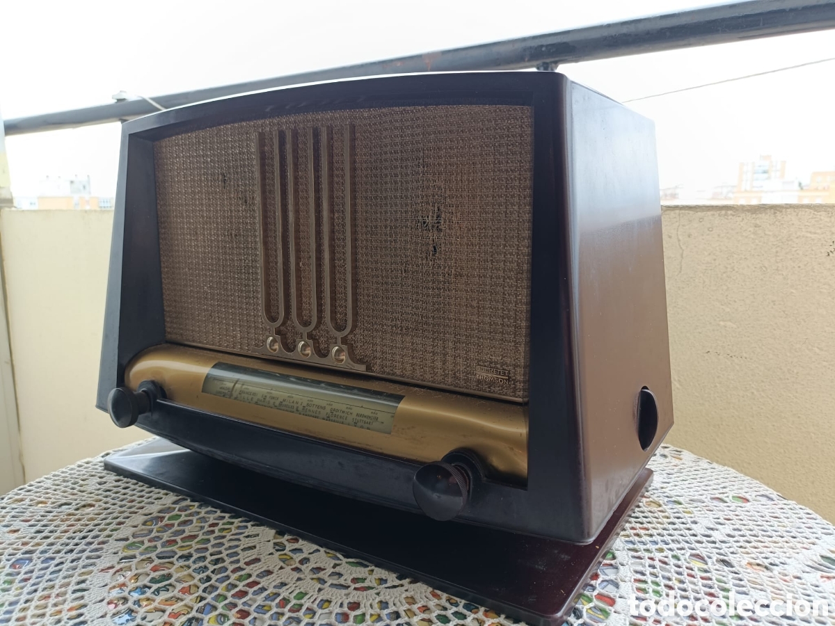 Radios de v&aacute;lvulas: ANTIGUA Y RARA RADIO FUNCIONANDO - Foto 3