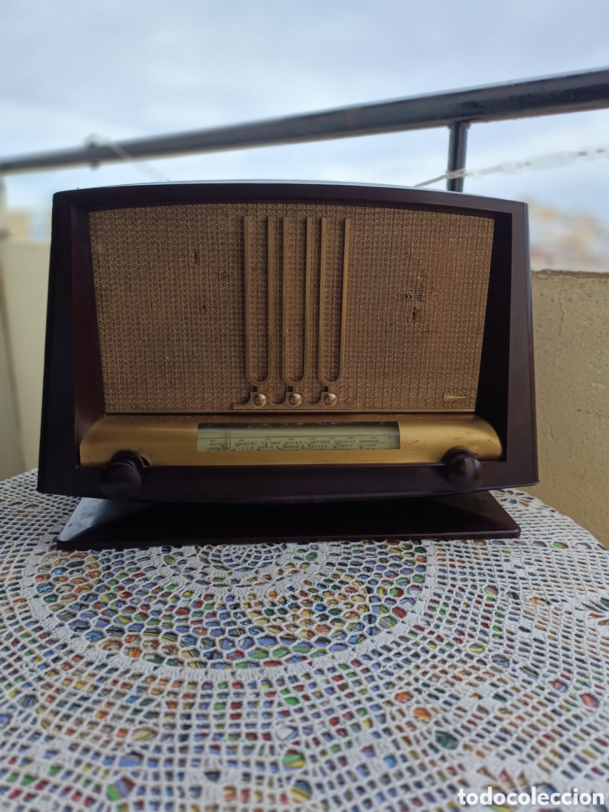 Radios de v&aacute;lvulas: ANTIGUA Y RARA RADIO FUNCIONANDO - Foto 1