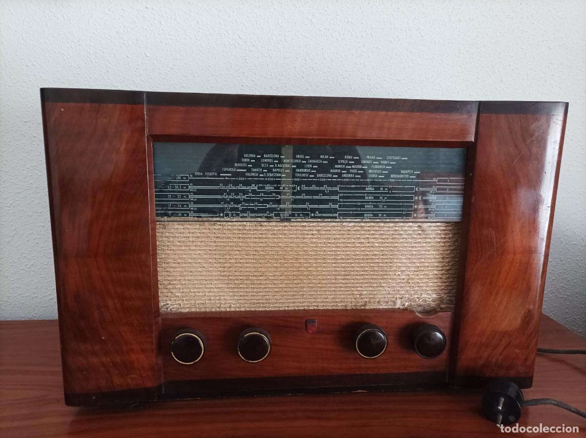 Radios de v&aacute;lvulas: Radio Philips BE-482-A (1948) - Foto 2