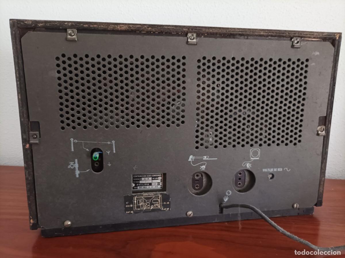 Radios de v&aacute;lvulas: Radio Philips BE-482-A (1948) - Foto 4