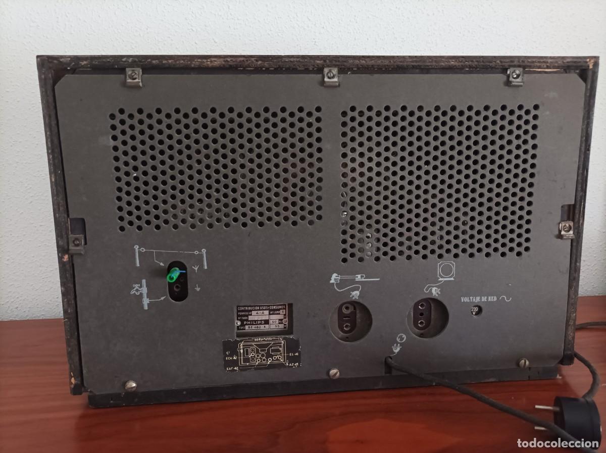 Radios de v&aacute;lvulas: Radio Philips BE-482-A (1948) - Foto 5