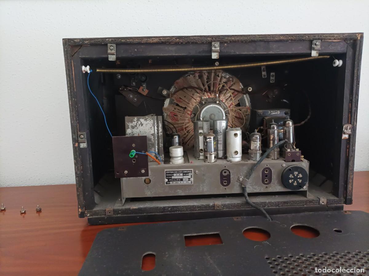 Radios de v&aacute;lvulas: Radio Philips BE-482-A (1948) - Foto 7