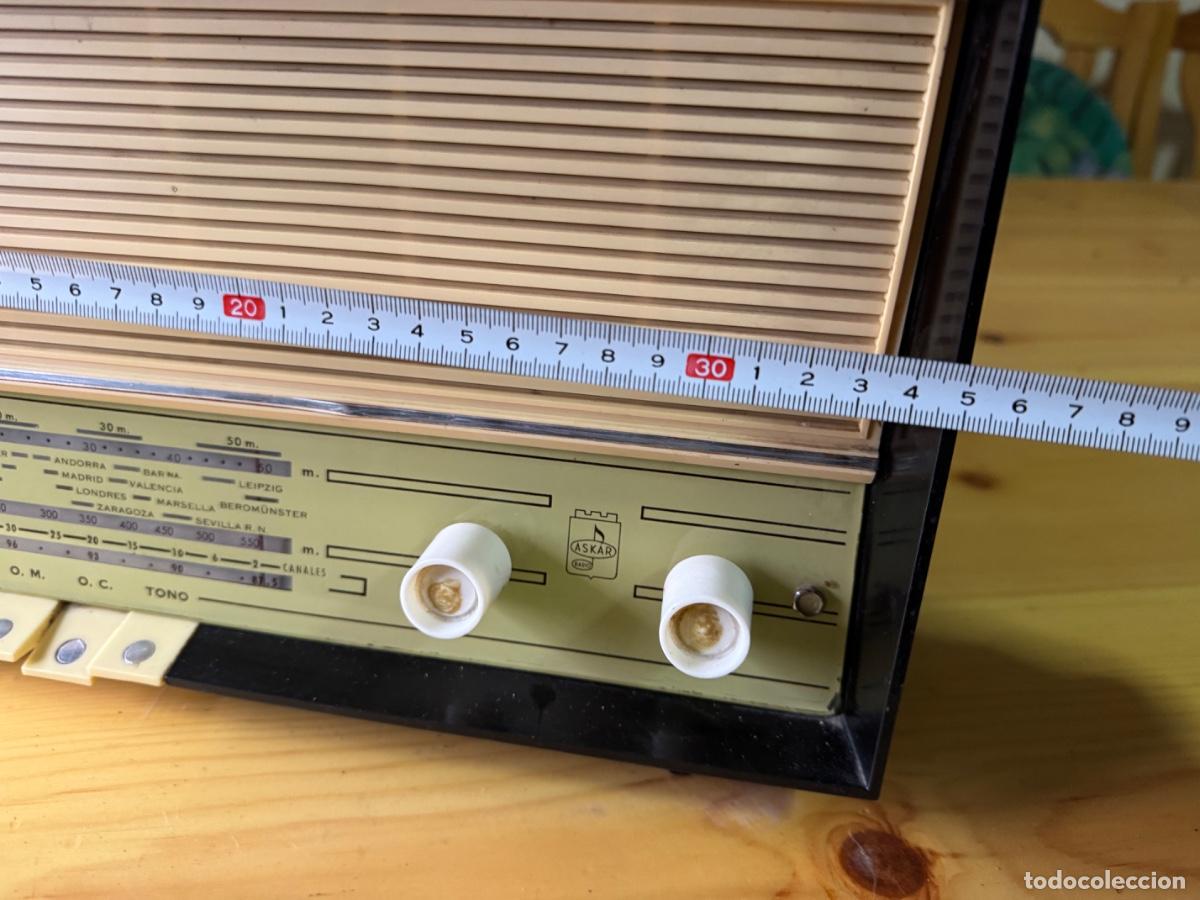 Radios de v&aacute;lvulas: Radio a v&aacute;lvulas Askar - Foto 2
