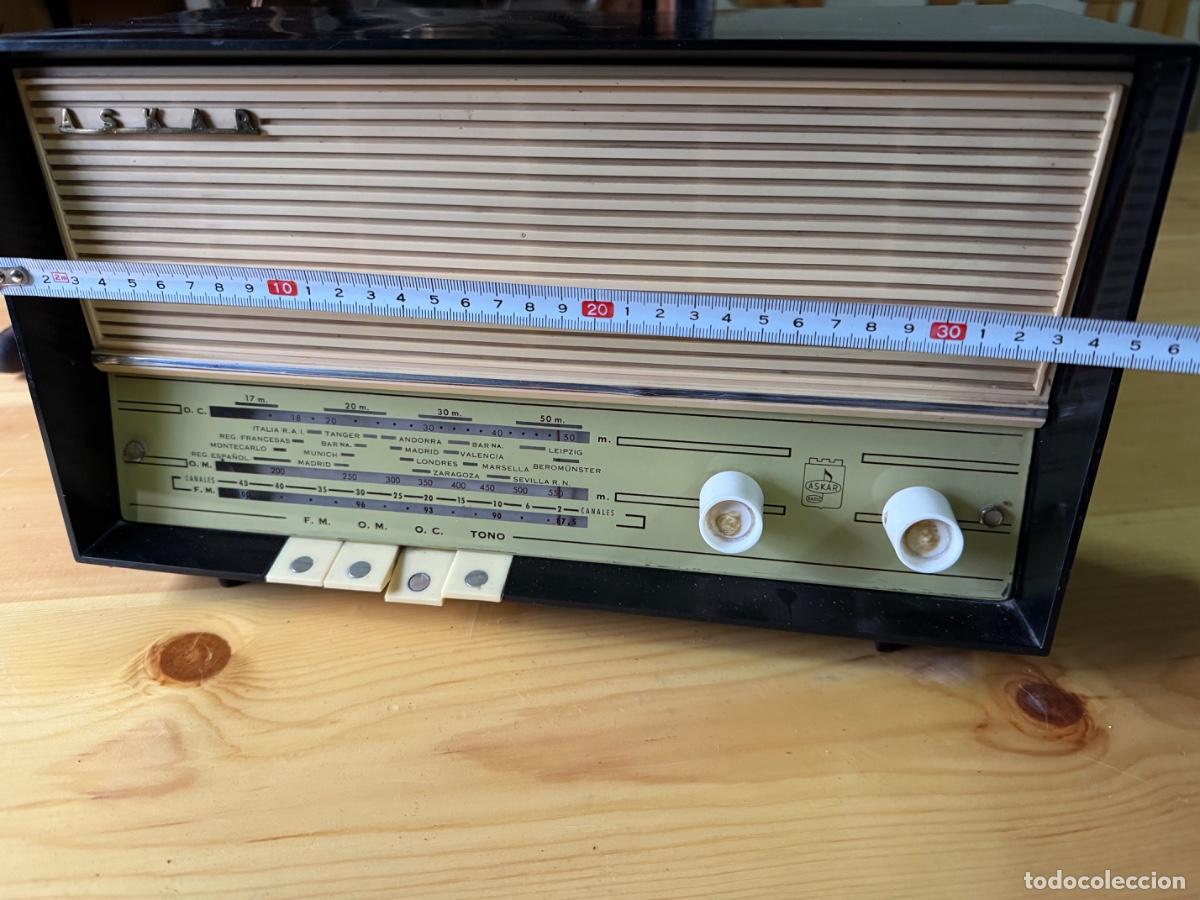Radios de v&aacute;lvulas: Radio a v&aacute;lvulas Askar - Foto 3